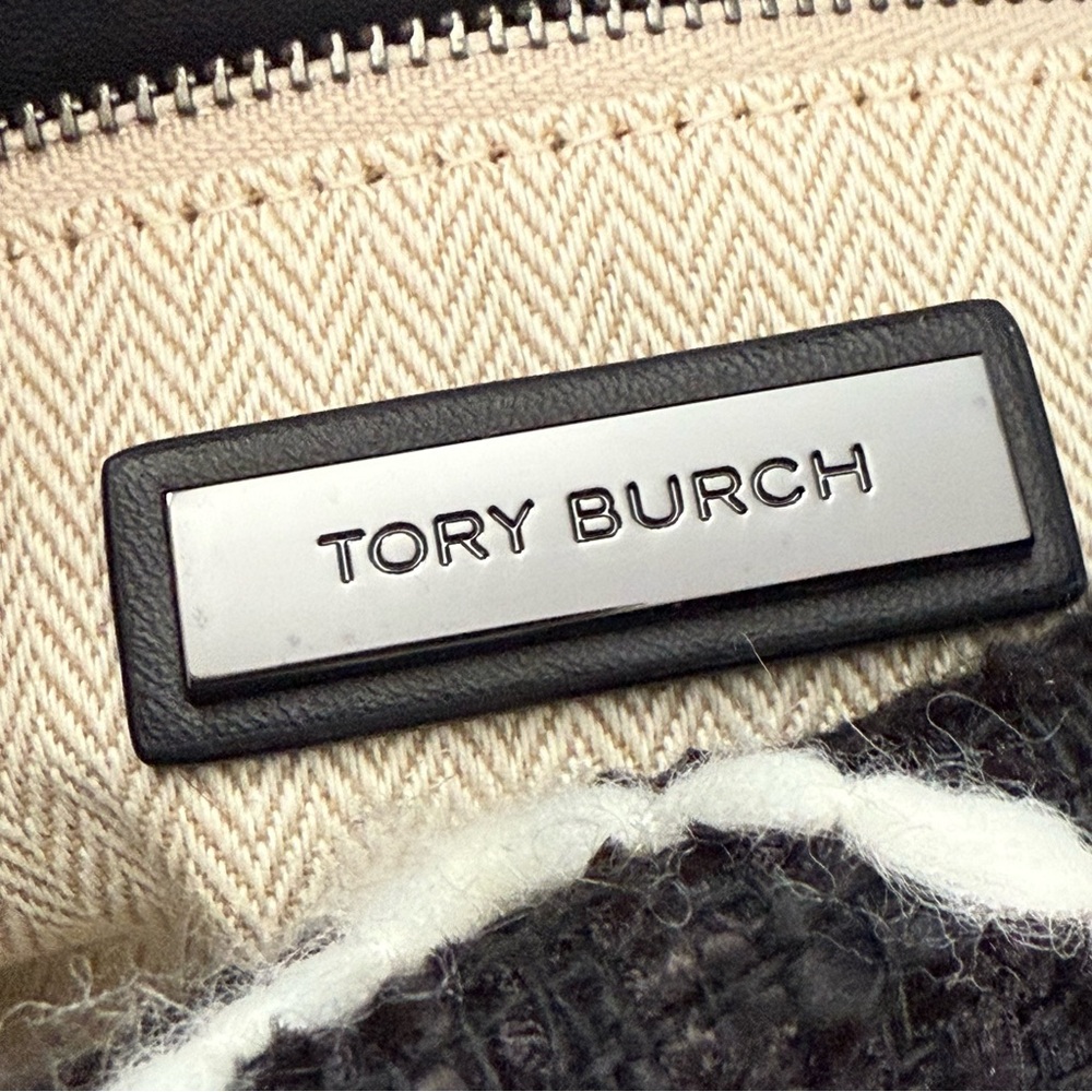 TORY BURCH Willa Tweed Mini Top Handle Bag NWT - Picture 10 of 15